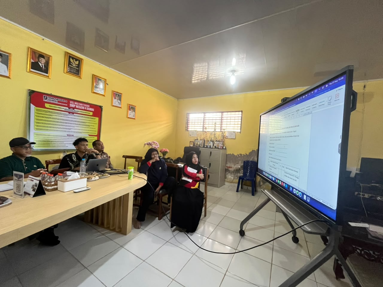 Pemaparan Sistem IKSB (Indeks Karakter Siswa Beradab) pada SMPN 4 Dumai
